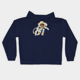 Voltron Yellow Lion Hunk Kids Hoodie